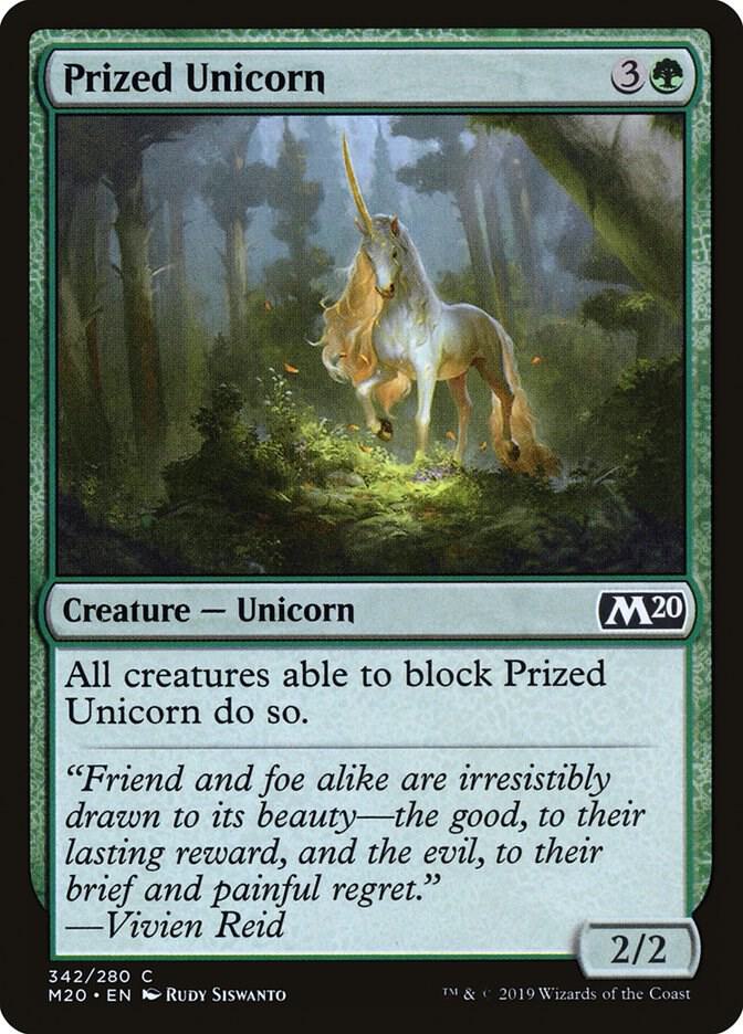 Prized Unicorn card image