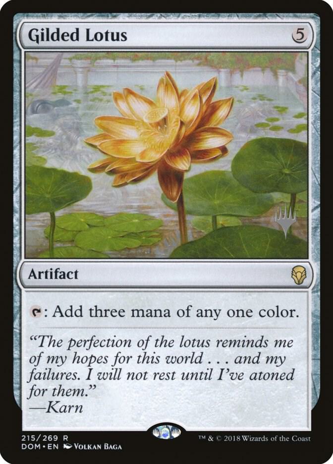Gilded Lotus card image