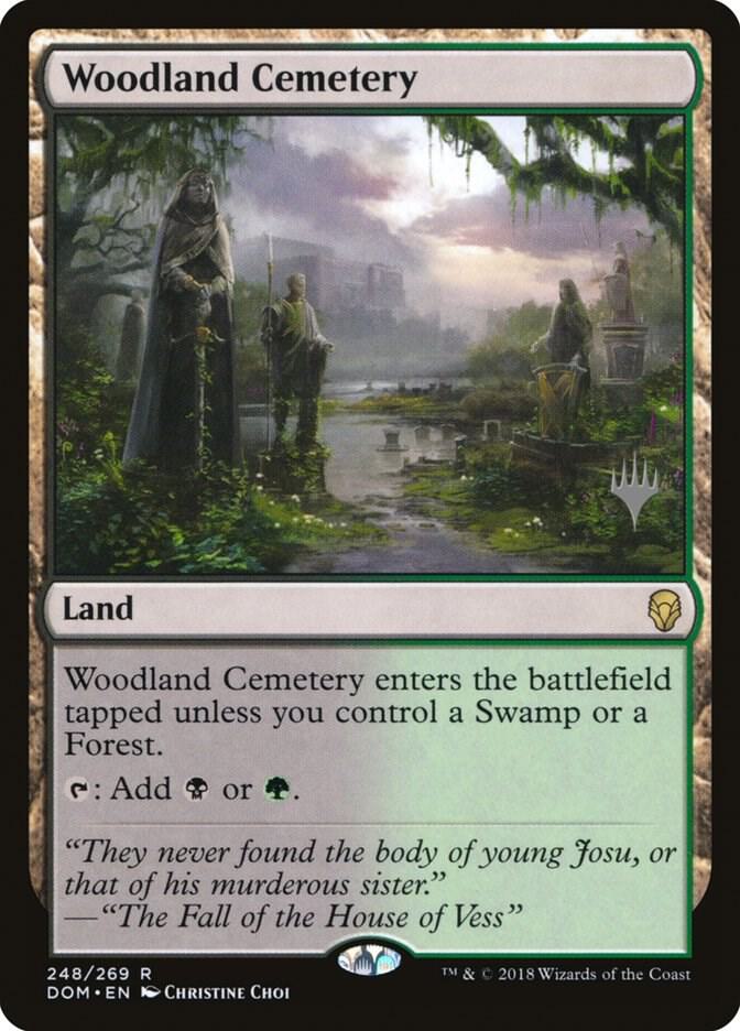 Woodland Cemetery card image