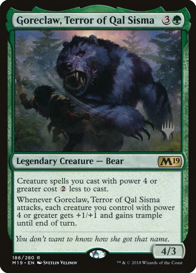 Goreclaw, Terror of Qal Sisma card image