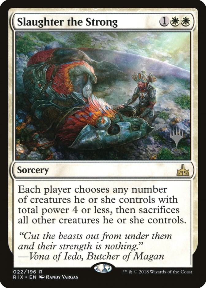 Slaughter the Strong card image