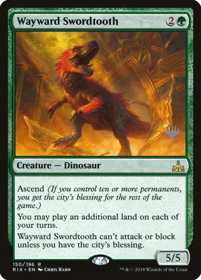 Wayward Swordtooth card image