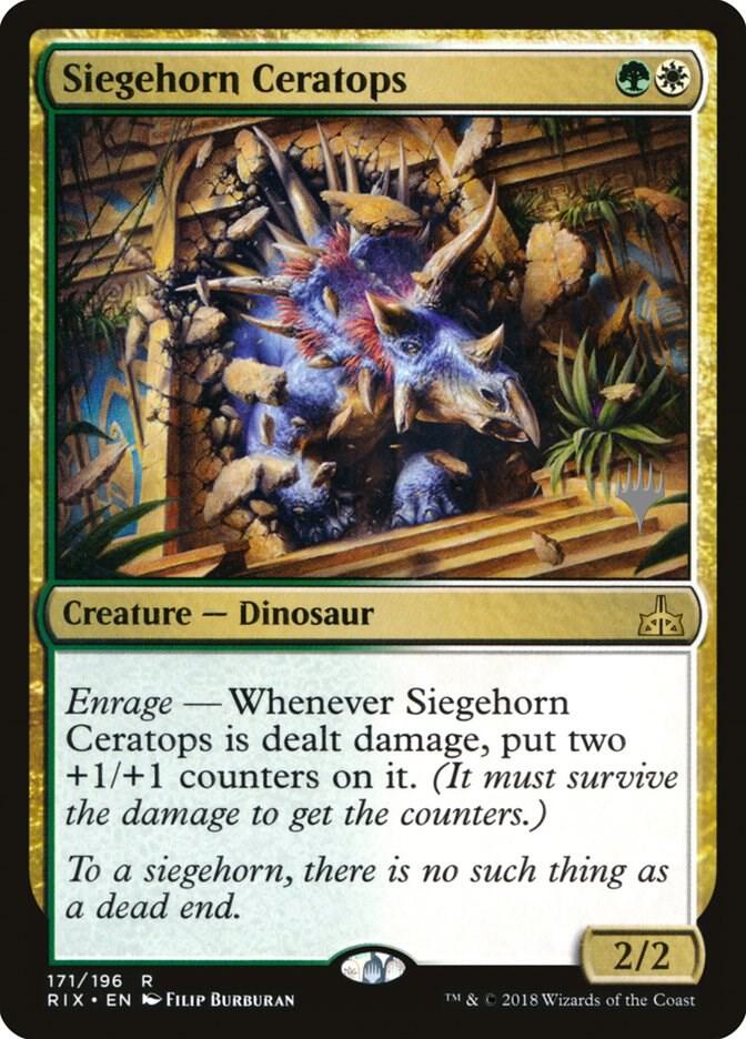 Siegehorn Ceratops card image