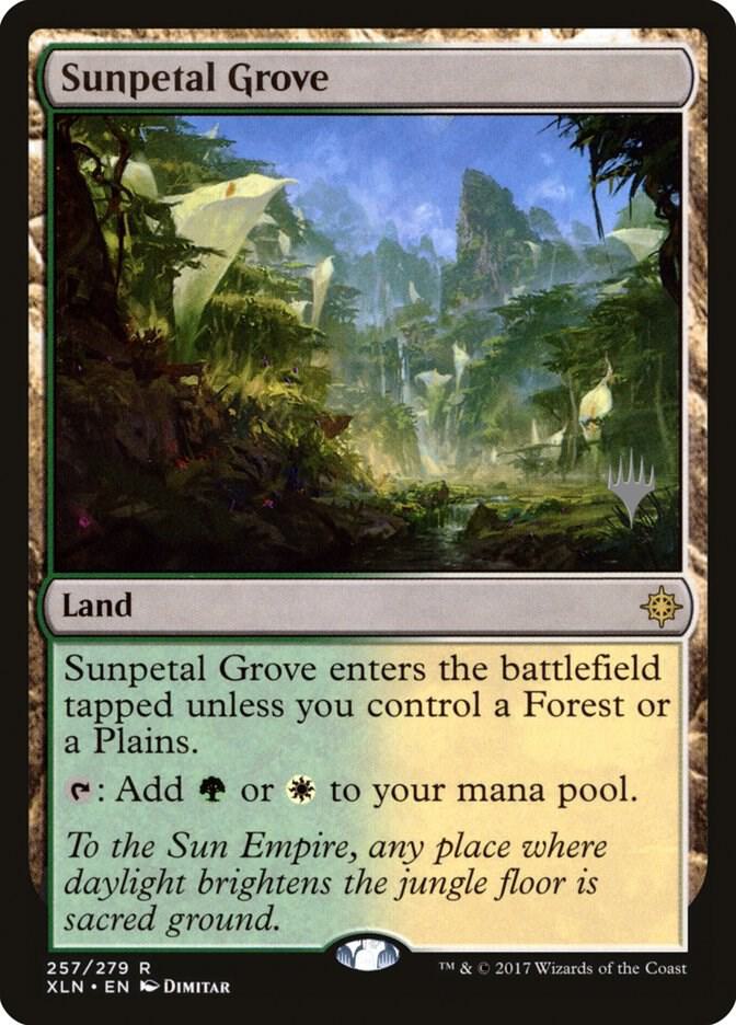 Sunpetal Grove card image