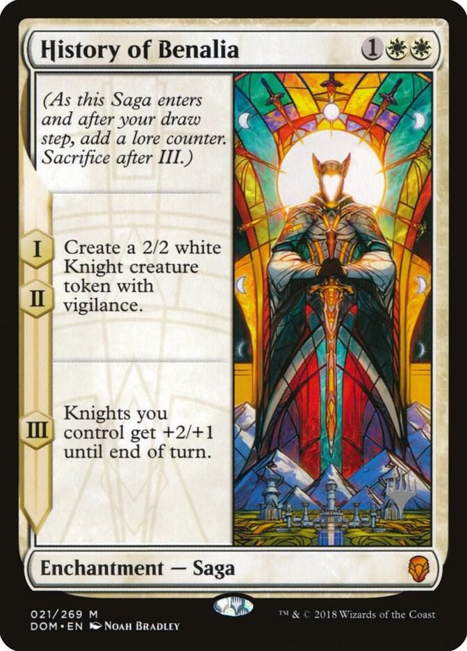 History of Benalia card image