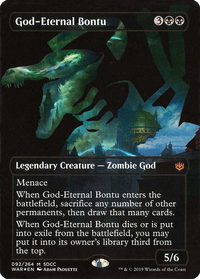 God-Eternal Bontu (SDCC 2019 Exclusive) card image