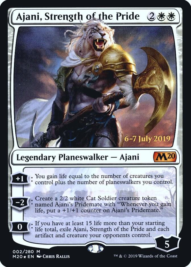 Ajani, Strength of the Pride card image