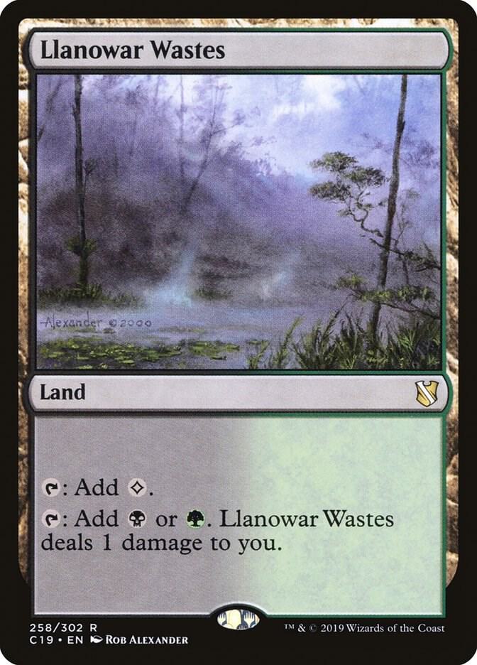 Llanowar Wastes card image