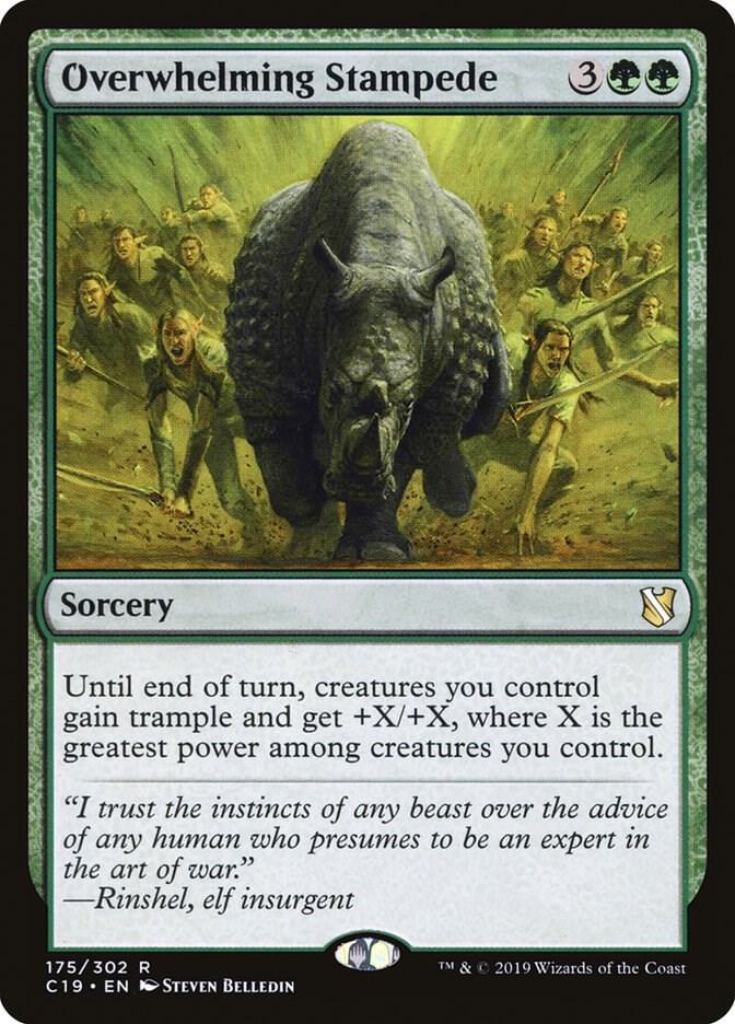 Overwhelming Stampede card image