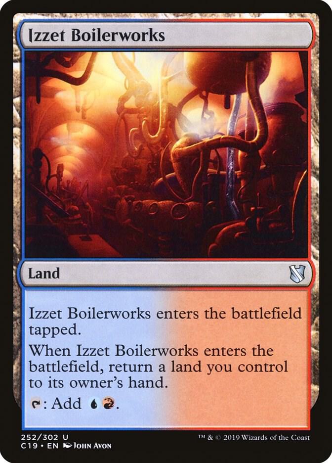 Izzet Boilerworks card image
