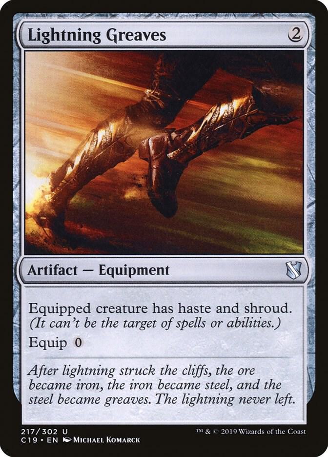 Lightning Greaves card image