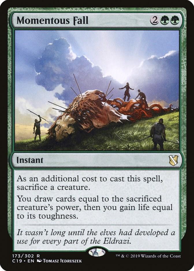 Momentous Fall card image