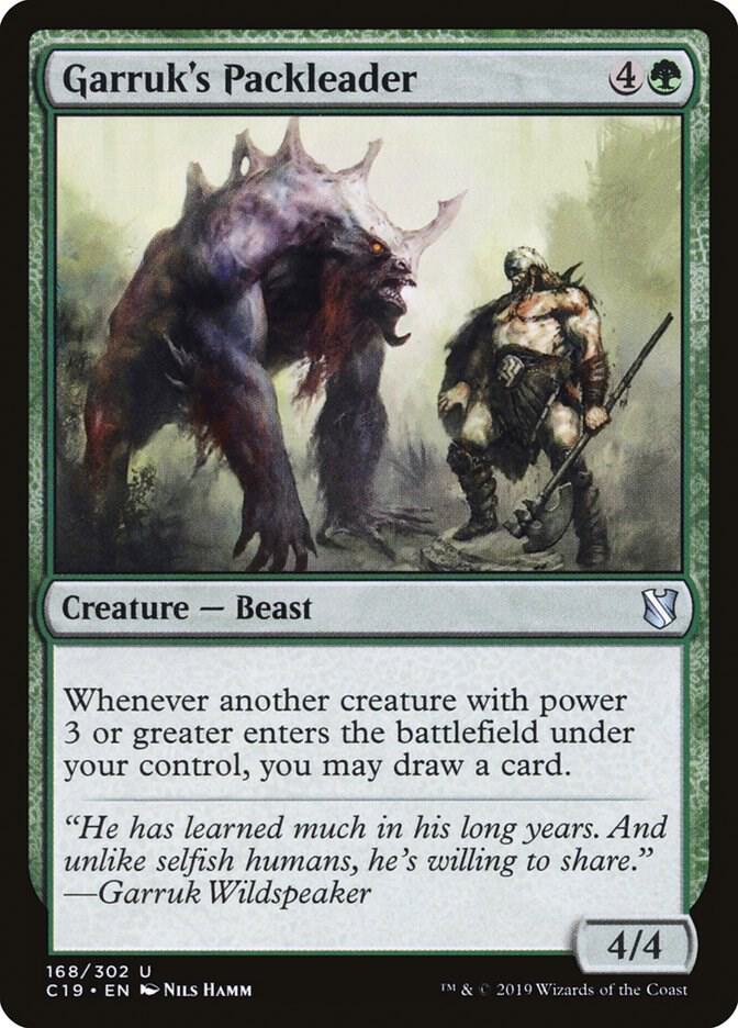 Garruk's Packleader card image