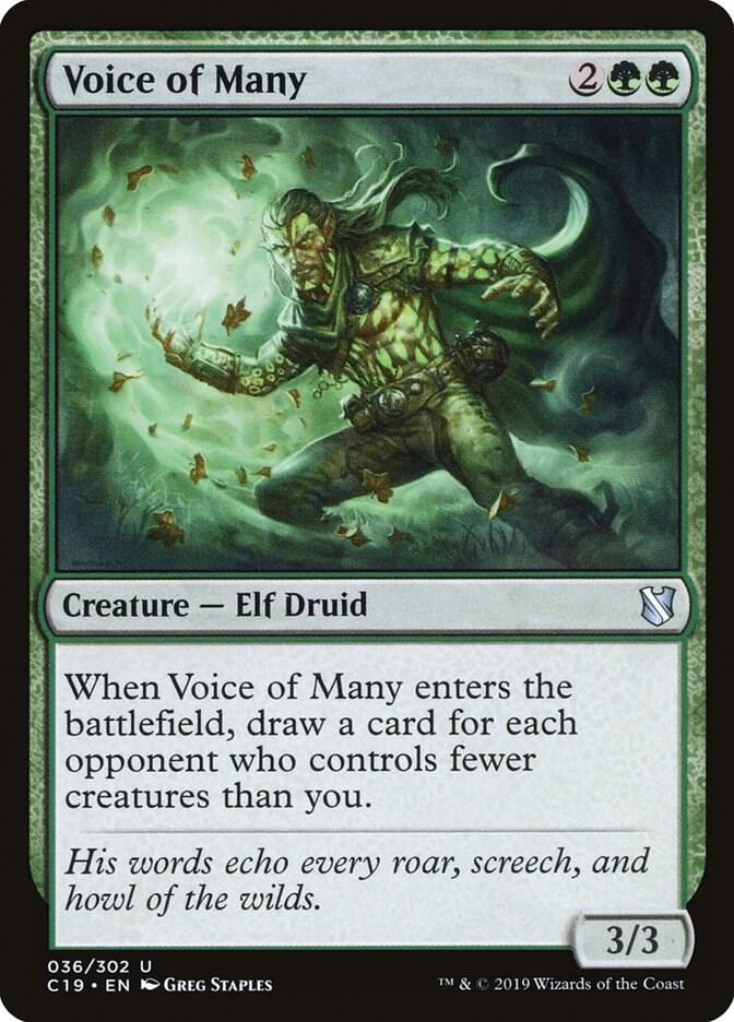 Voice of Many card image