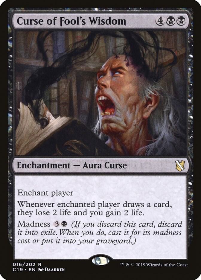 Curse of Fool's Wisdom card image
