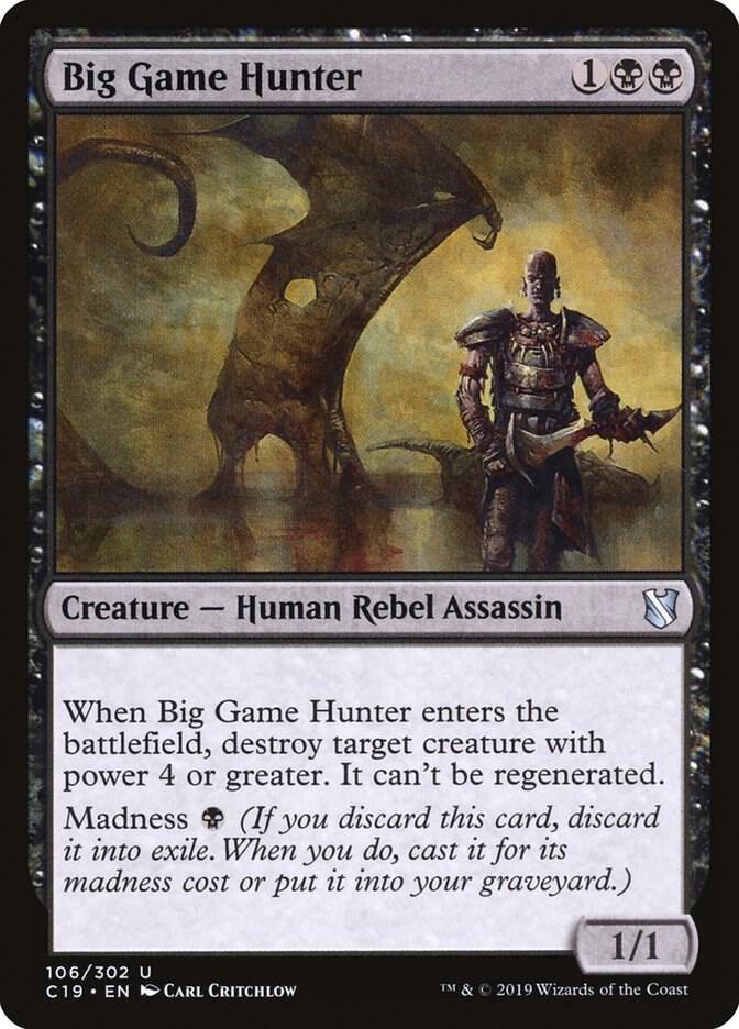 Big Game Hunter card image