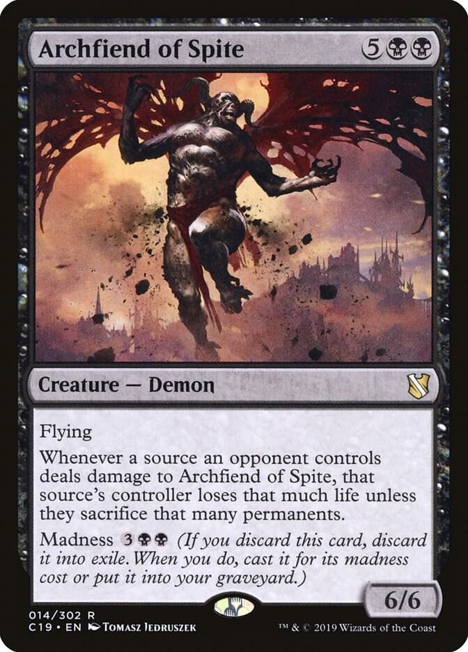 Archfiend of Spite card image