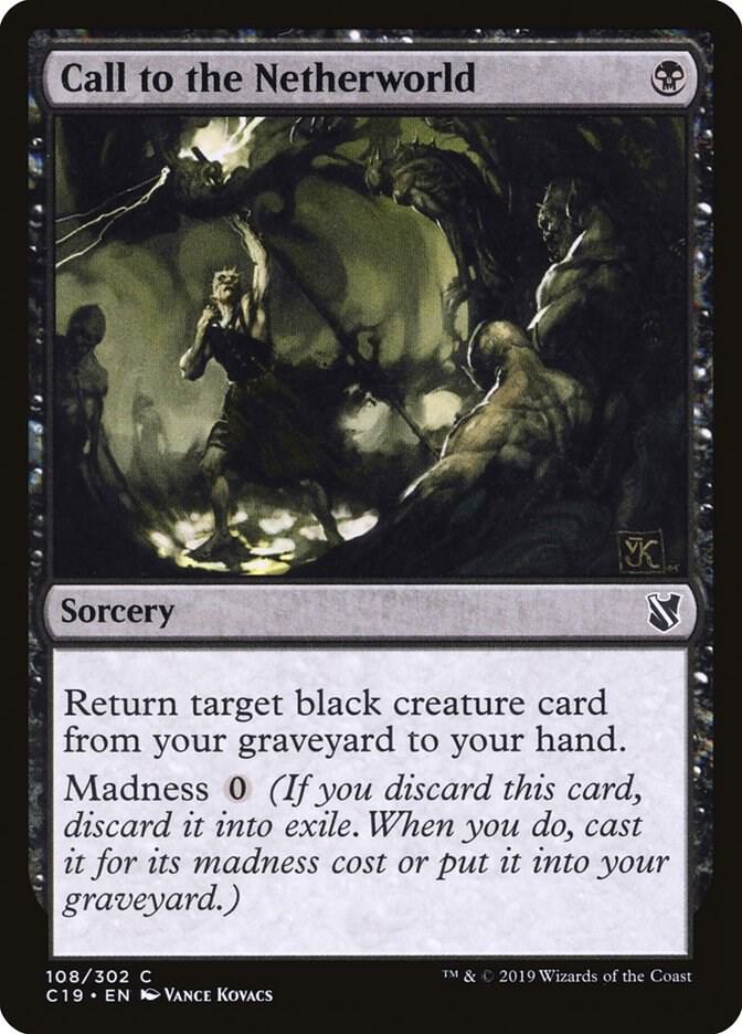 Call to the Netherworld card image