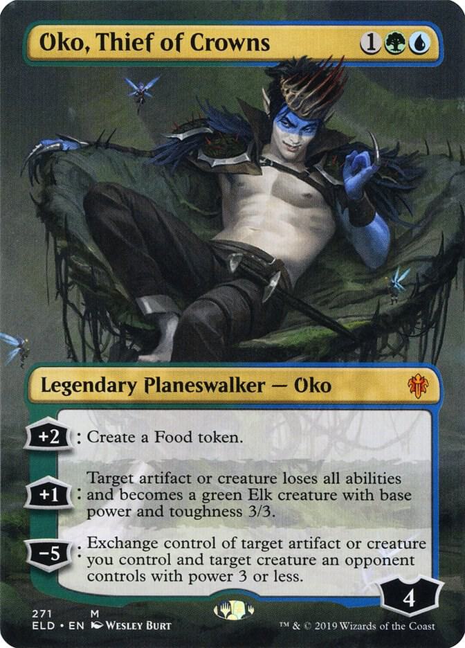Oko, Thief of Crowns (Borderless) card image