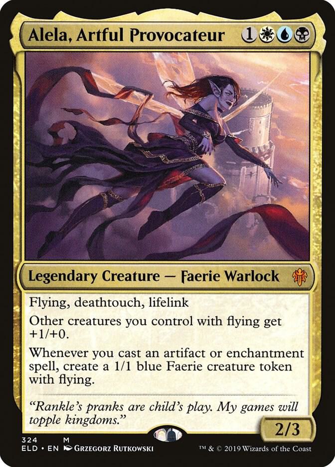 Alela, Artful Provocateur card image