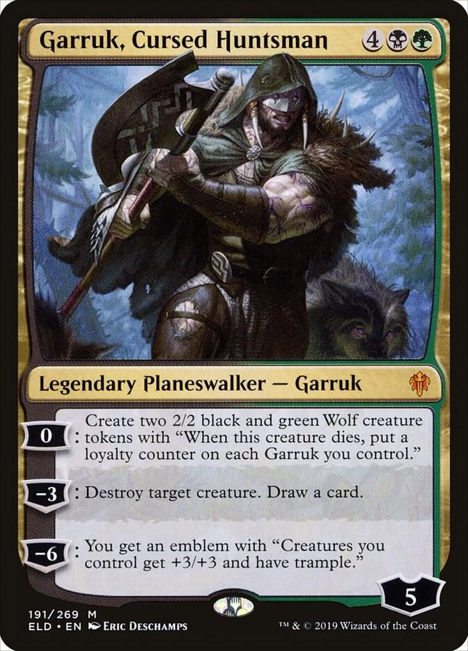 Garruk, Cursed Huntsman card image