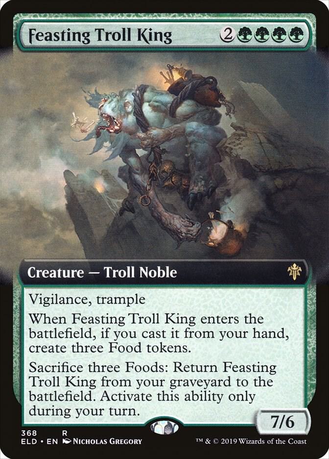 Feasting Troll King (Extended Art) card image