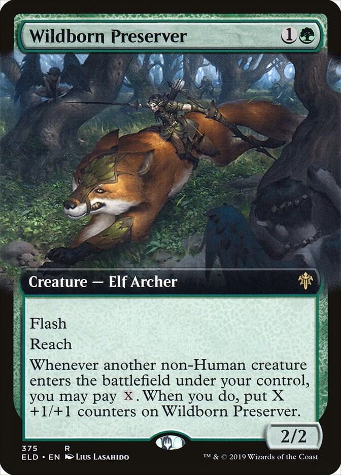 Wildborn Preserver (Extended Art) card image