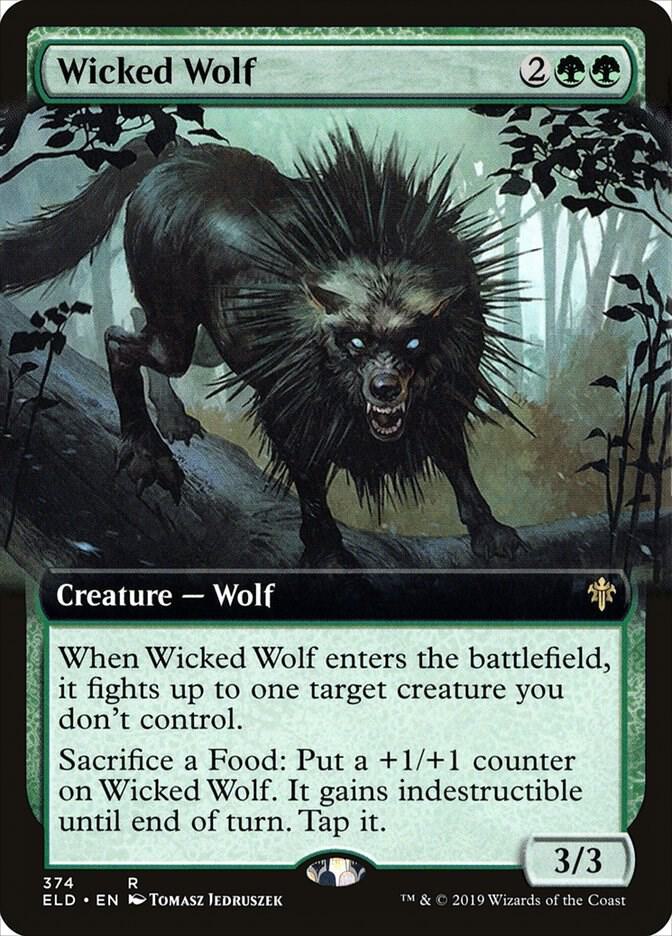 Wicked Wolf (Extended Art) card image