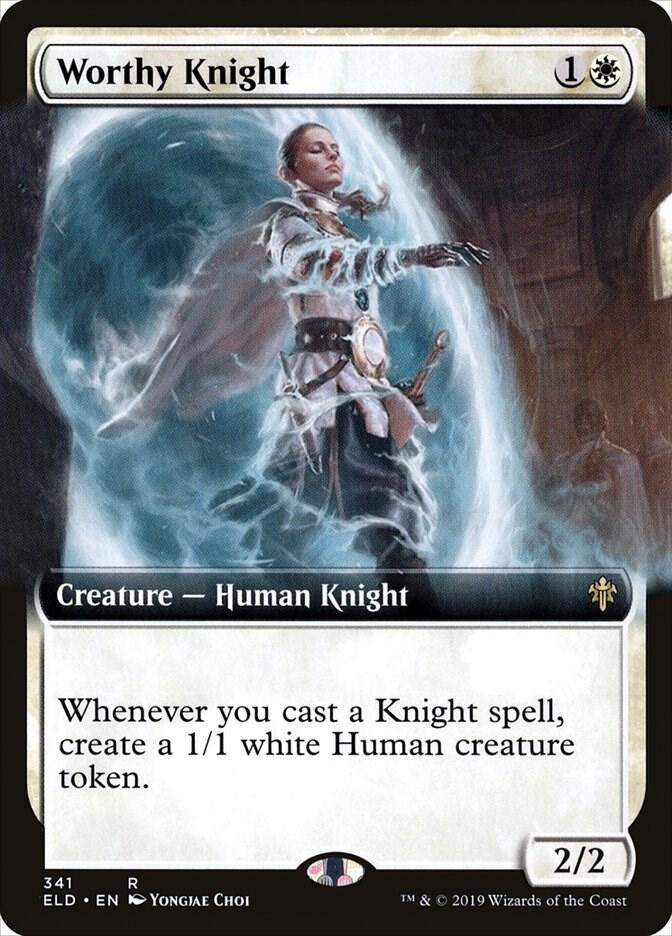 Worthy Knight (Extended Art) card image