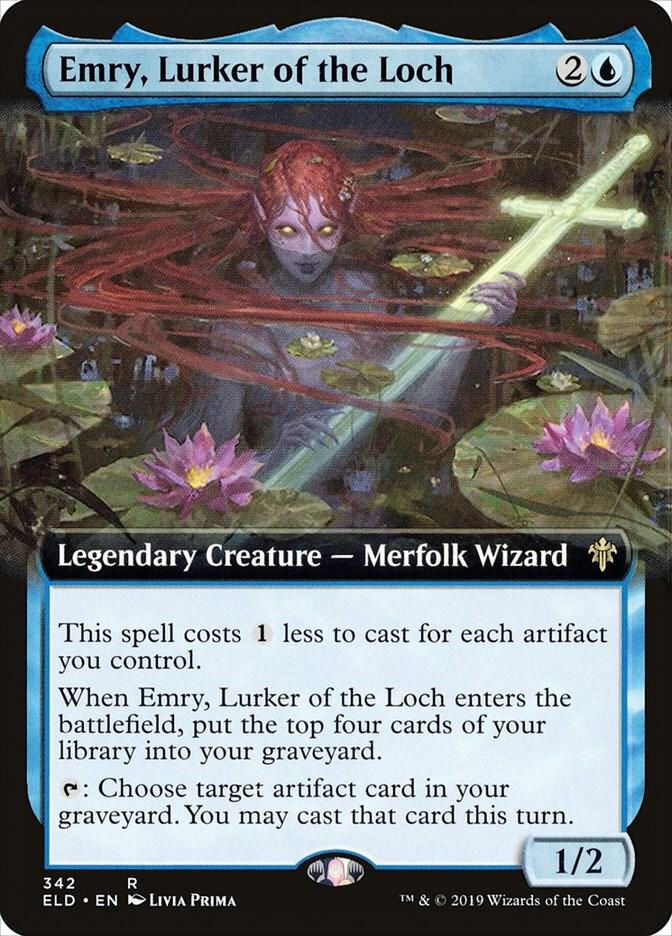 Emry, Lurker of the Loch (Extended Art) card image