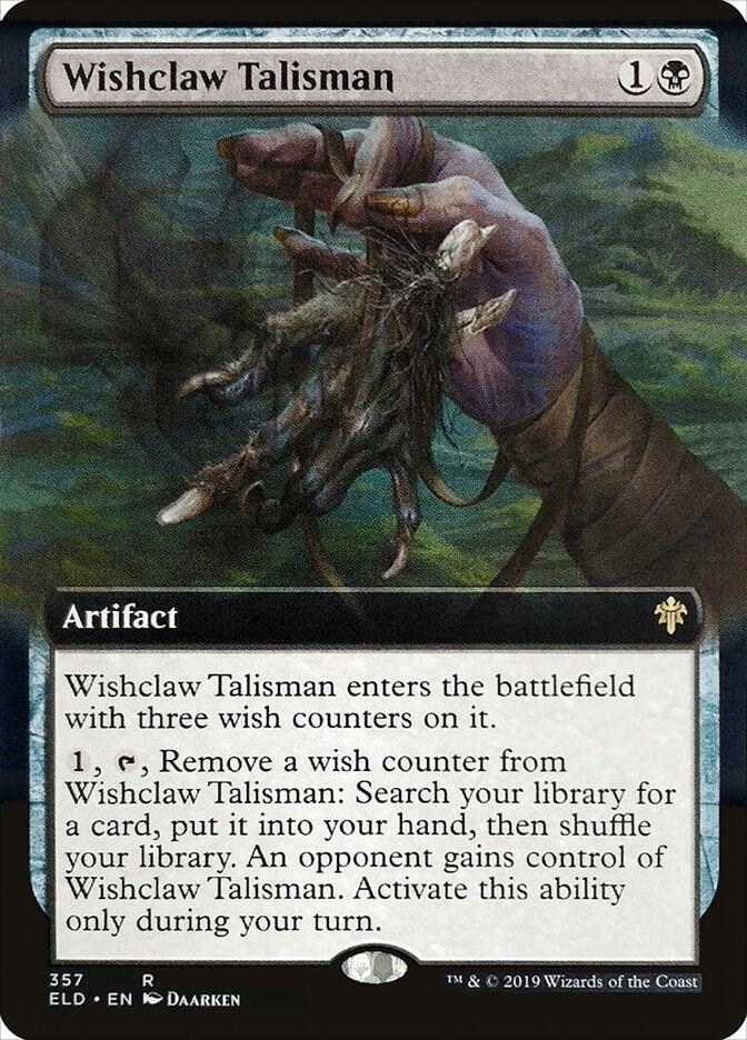 Wishclaw Talisman (Extended Art) card image