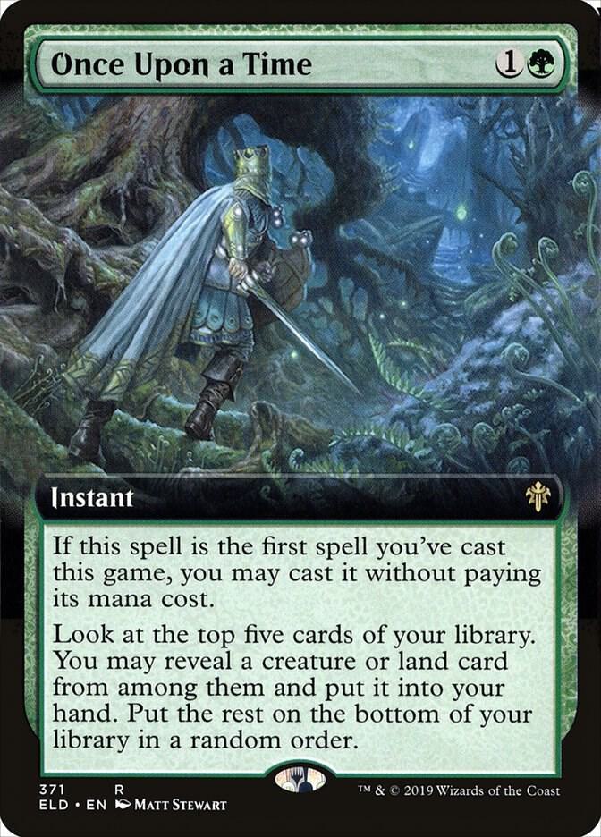 Once Upon a Time (Extended Art) card image