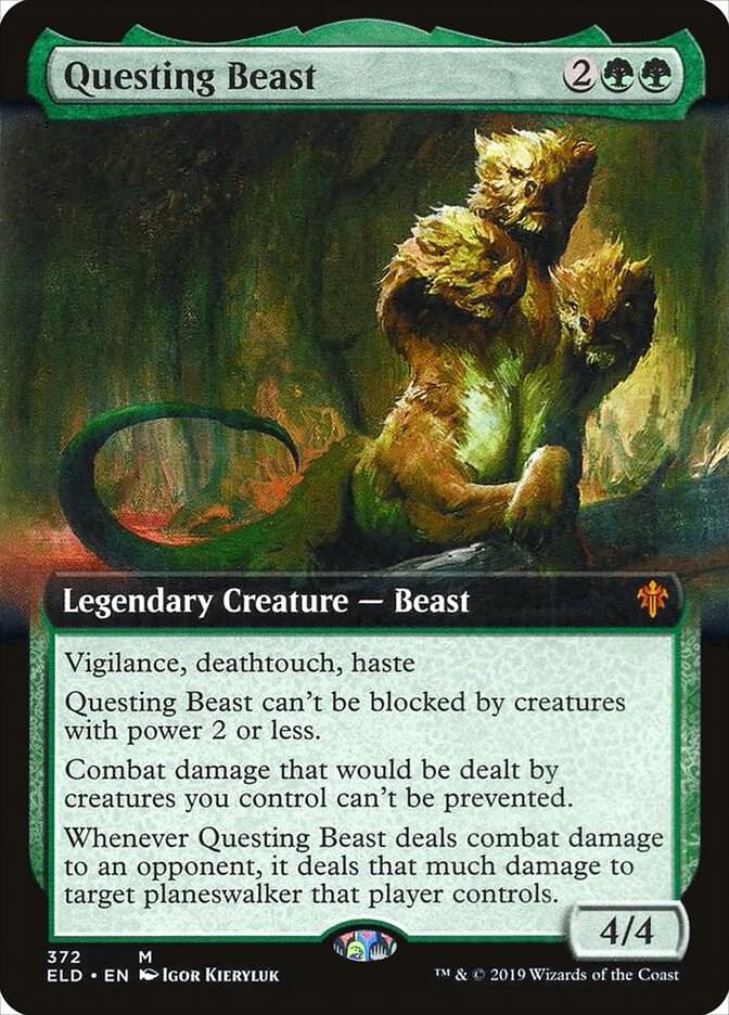 Questing Beast (Extended Art) card image