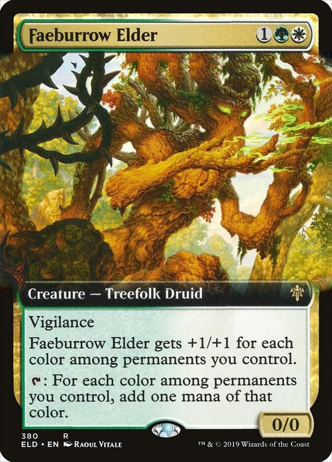 Faeburrow Elder (Extended Art) card image