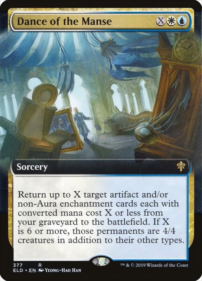Dance of the Manse (Extended Art) card image