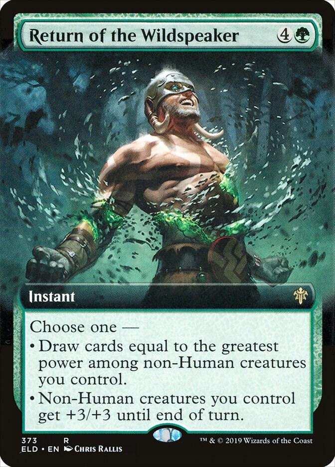 Return of the Wildspeaker (Extended Art) card image