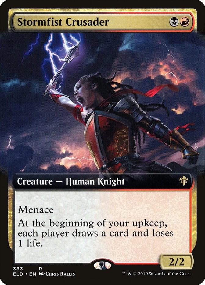 Stormfist Crusader (Extended Art) card image