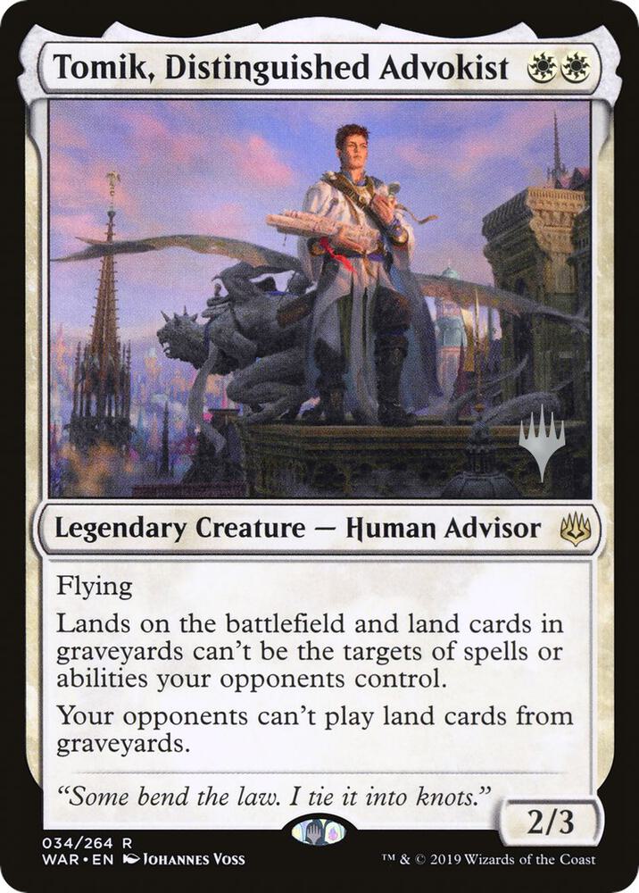Tomik, Distinguished Advokist card image