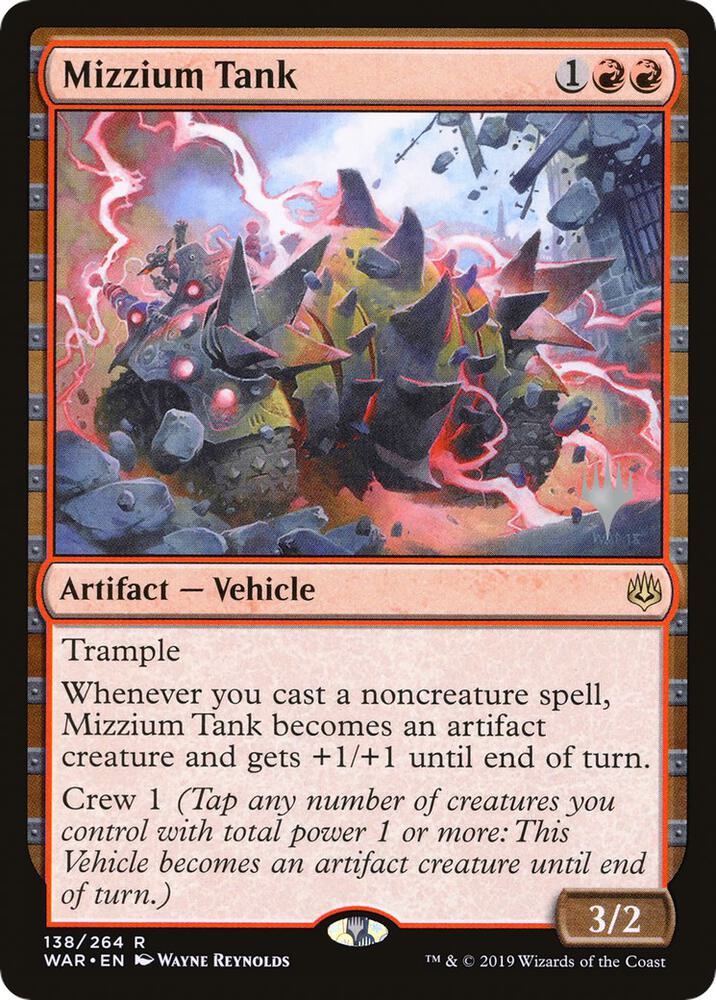 Mizzium Tank card image