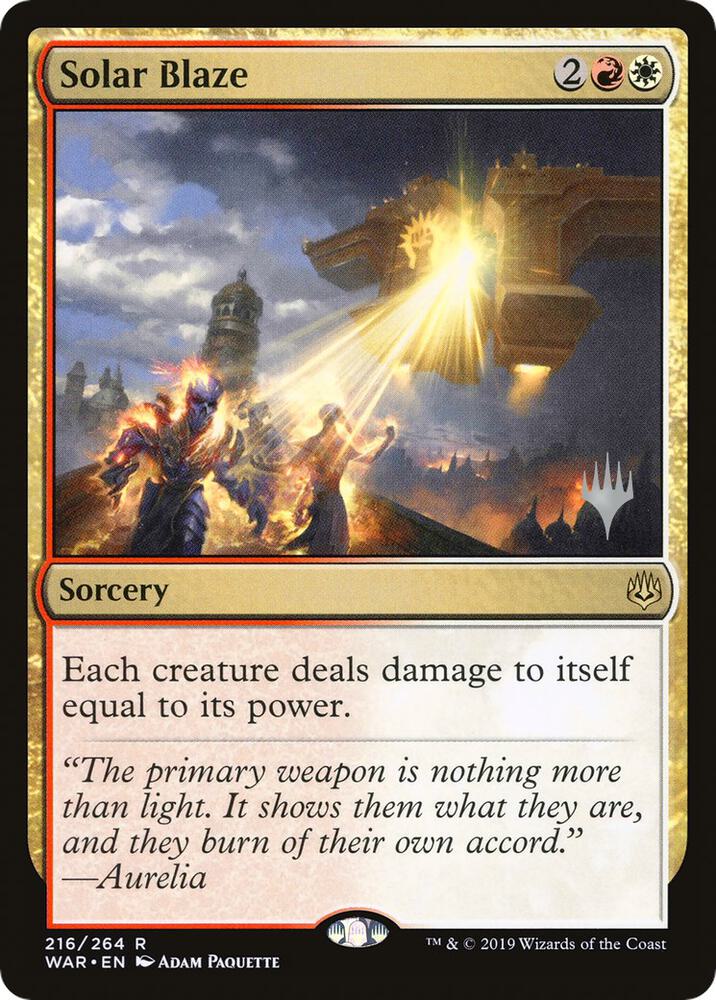 Solar Blaze card image