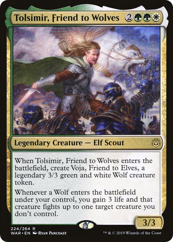 Tolsimir, Friend to Wolves card image