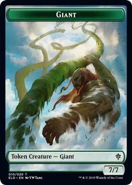 Giant // Food (016) Double-Sided Token card image