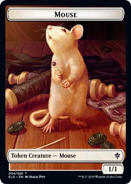 Mouse // Food (018) Double-Sided Token card image