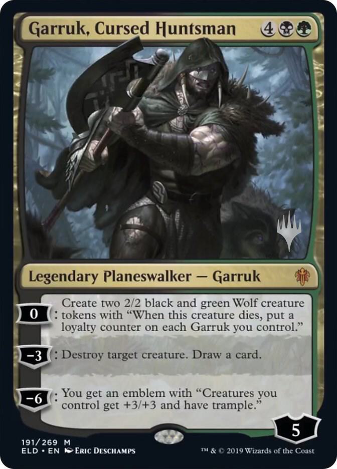 Garruk, Cursed Huntsman card image