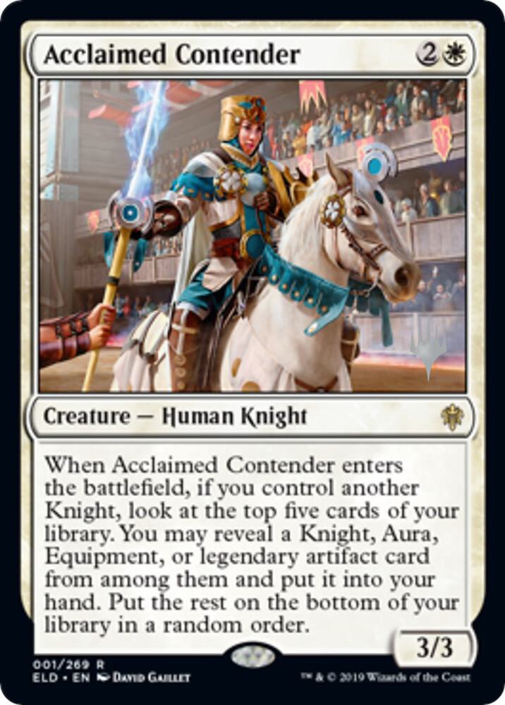Acclaimed Contender card image