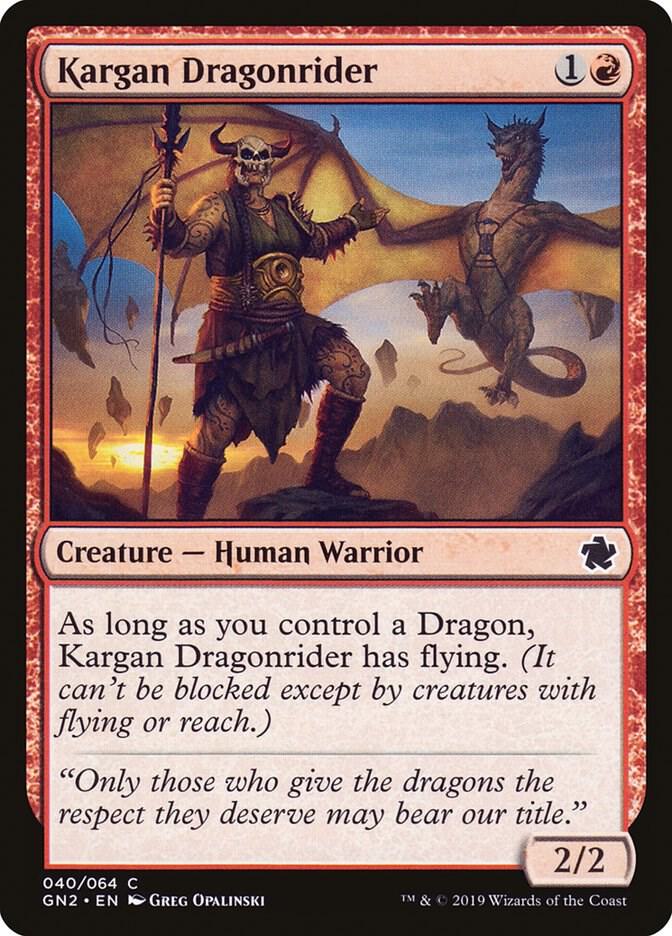 Kargan Dragonrider card image