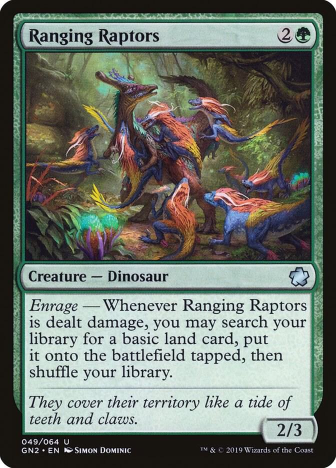 Ranging Raptors card image