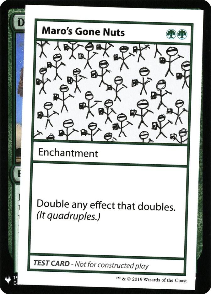 Maro's Gone Nuts card image