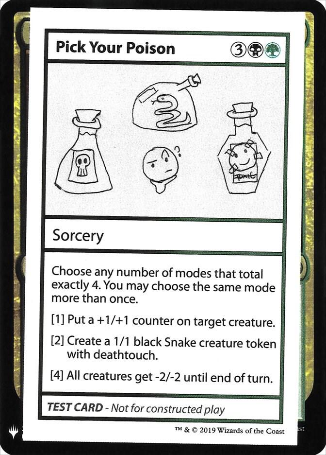Pick Your Poison card image