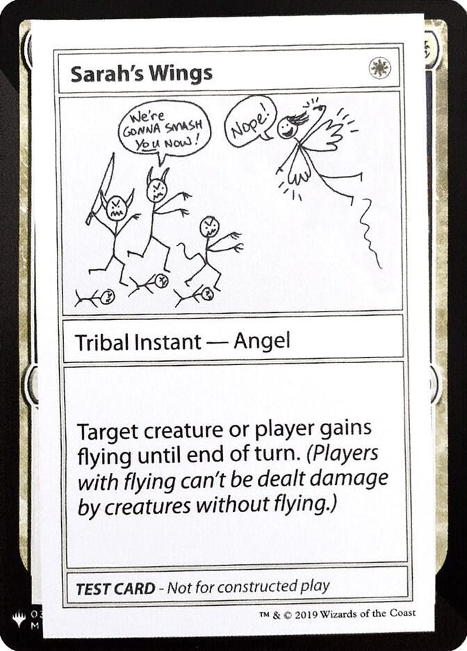 Sarah's Wings card image